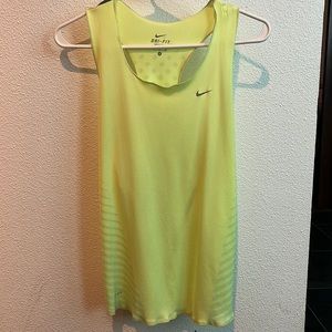 Womans Nike Dri-Fit neon Tank top